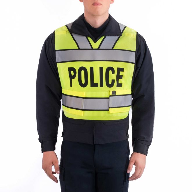Load image into Gallery viewer, BLAUER BREAKAWAY SAFETY VEST - POLICE LOGO - Tactical Wear

