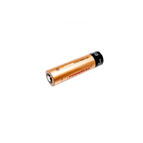 Powertac 18650 Rechargeable Battery (3400 mAh) - Tactical Wear
