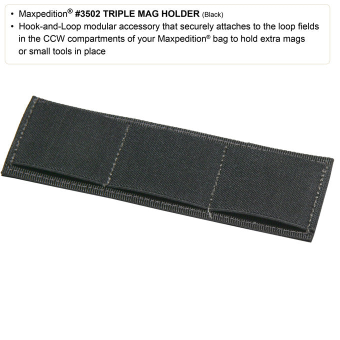 Load image into Gallery viewer, TRIPLE MAG HOLDER - Tactical Wear
