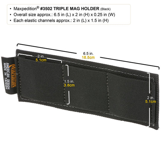 TRIPLE MAG HOLDER - Tactical Wear