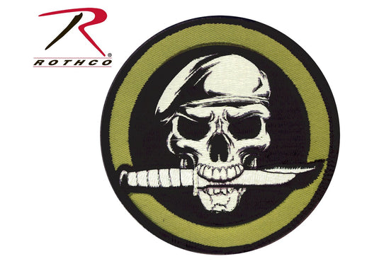 Military Skull & Knife Patch - Tactical Wear