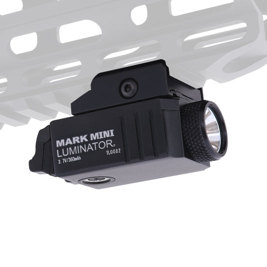 Powertac Mark Mini Luminator - 550 Lumen Compact & Multi-platform Compatible Pistol Light
