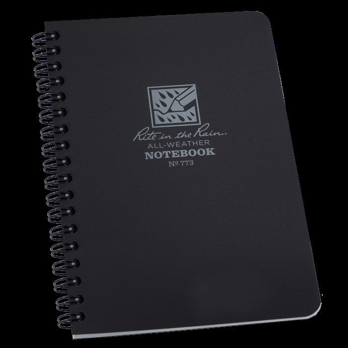 Load image into Gallery viewer, Black Universal Notebook 4.5 x7 - Tactical Wear
