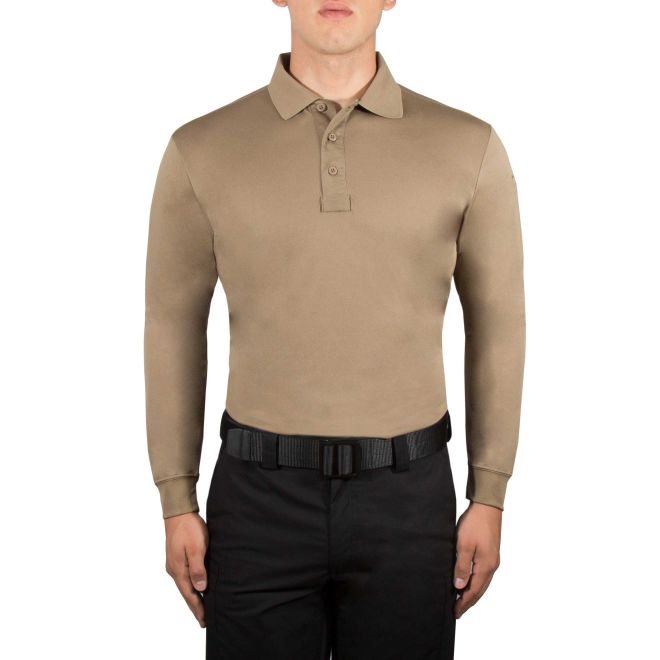 BLAUER 8144 PERFORMANCE PRO POLO SHIRT-LONG SLEEVE