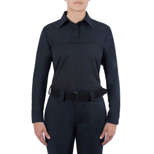 WOMEN'S LONG SLEEVE POLYESTER ARMORSKIN® BASE SHIRT - Tactical Wear