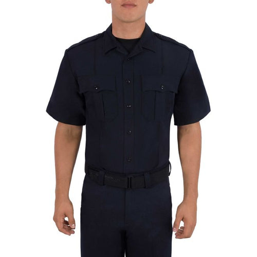 BLAUER SHORT SLEEVE ZIPPERED POLYESTER SHIRT - Tactical Wear