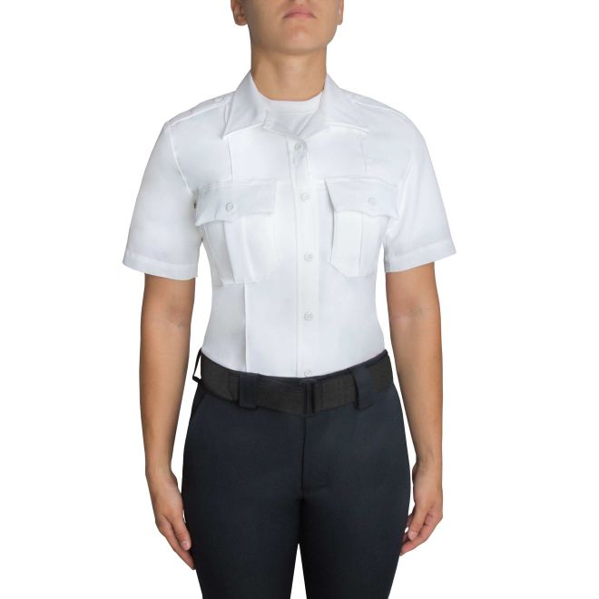 Blauer - 8670W - Women's Long Sleeve Polyester SuperShirt - Womens Police  Uniform Shirt