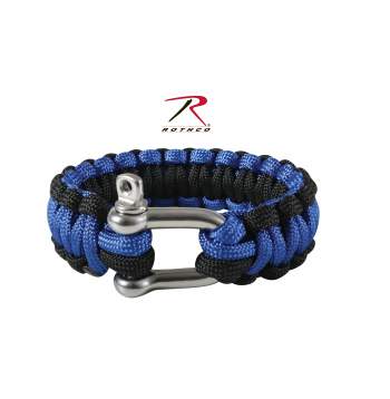 Rothco Paracord Bracelet With D-Shackle - Tactical Wear