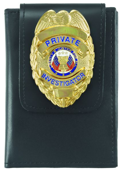 HERO'S PRIDE DELUXE DOUBLE ID CASE WITH UNIVERSAL BADGE HOLDER - Tactical Wear