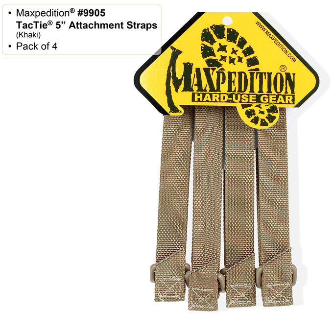 Load image into Gallery viewer, Maxpedition 5&quot; TacTie (4 pack) - Tactical Wear

