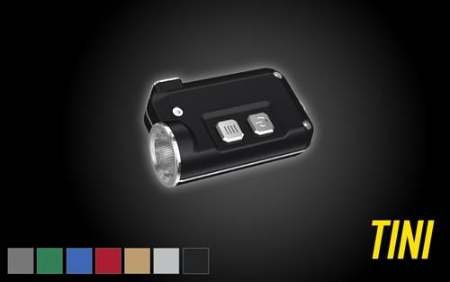Nitecore TINI 380 Lumen Super Small USB Rechargeable LED Keychain Flashlight - Tactical Wear