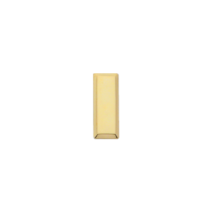 S&W Large Lieutenant Bar collar insignia-Gold Electroplate
