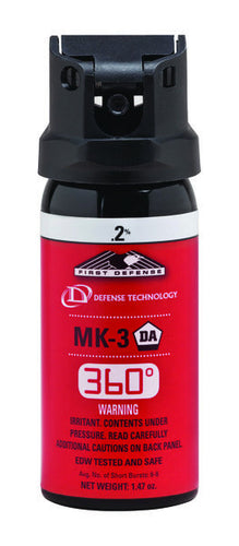 First Defense® 360° .2% MK-3 Stream OC Aerosol - Tactical Wear