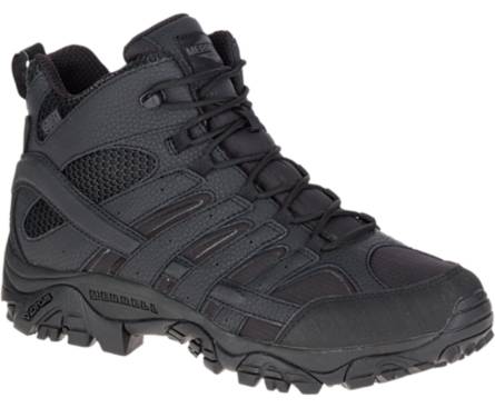 Merrell Men's Moab 2 Mid Tactical Waterproof Boot - Tactical Wear