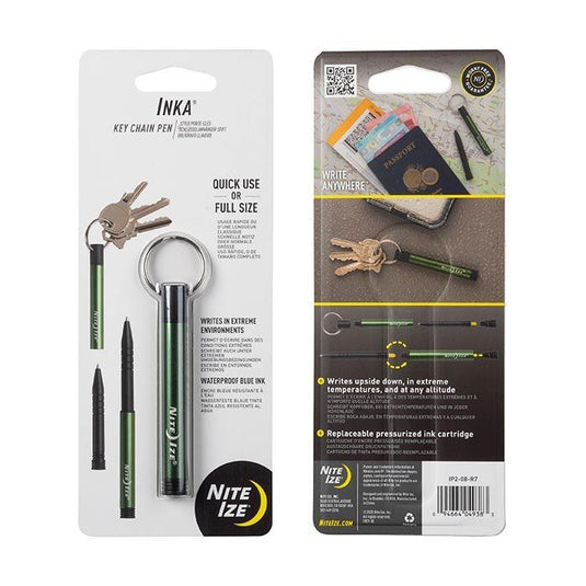 Nite-Ize Inka Key Chain Pen - Olive
