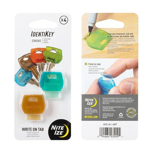 Nite-Ize IdentiKey Covers - 4 Pack - Assorted