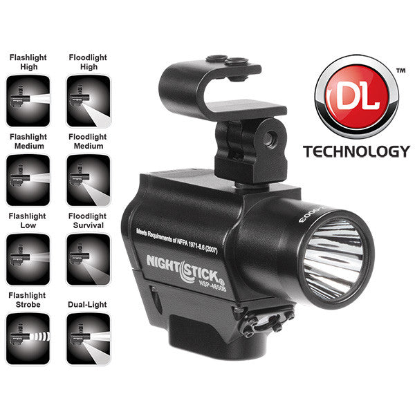Load image into Gallery viewer, Helmet-mounted Multi-Function Dual-Light™ Flashlight - Tactical Wear
