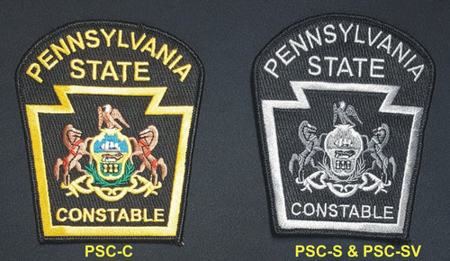 PA State Constable Shoulder Patches - Tactical Wear