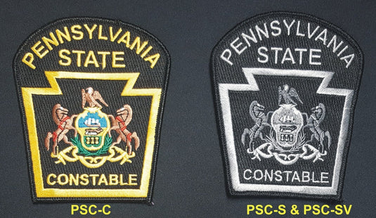 PA State Constable Shoulder Patches - Tactical Wear