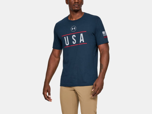 UA Freedom USA Chest T