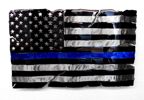 Tattered Blue Line - Tactical Wear