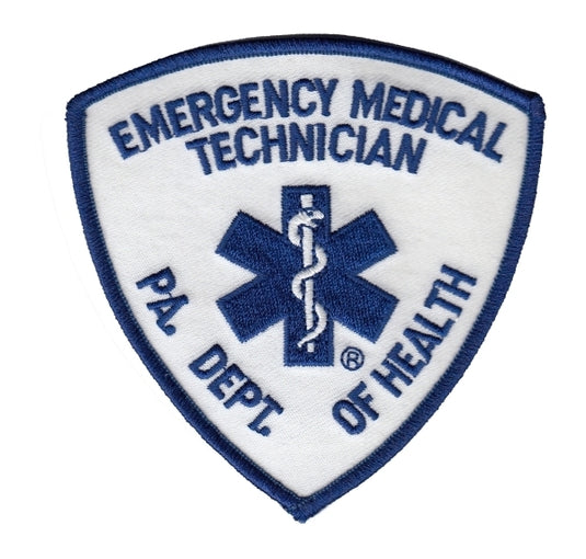 PA DEPT OF HEALTH EMT SHOULDER PATCH - Tactical Wear