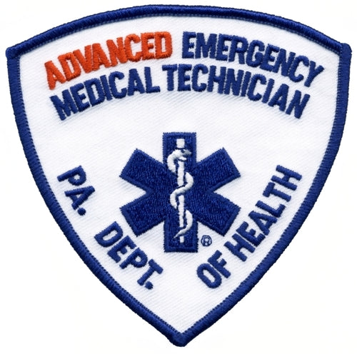 PA DEPT OF HEALTH ADVANCED EMT SHOULDER PATCH - Tactical Wear