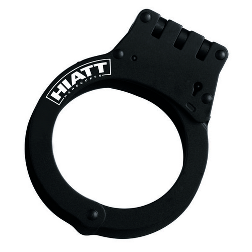 HIATT Cuff Oversized Hinge Handcuffs Black - Tactical Wear