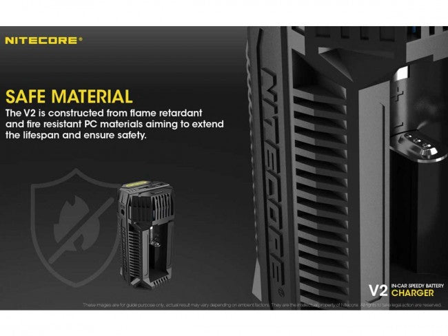 Load image into Gallery viewer, Nitecore V2 Smart Battery Charger - Includes DC Cable - Tactical Wear
