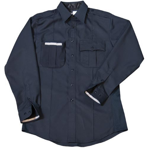 Load image into Gallery viewer, BLAUER  8670 LS POLYESTER SUPERSHIRT®  Dark Navy - Tactical Wear
